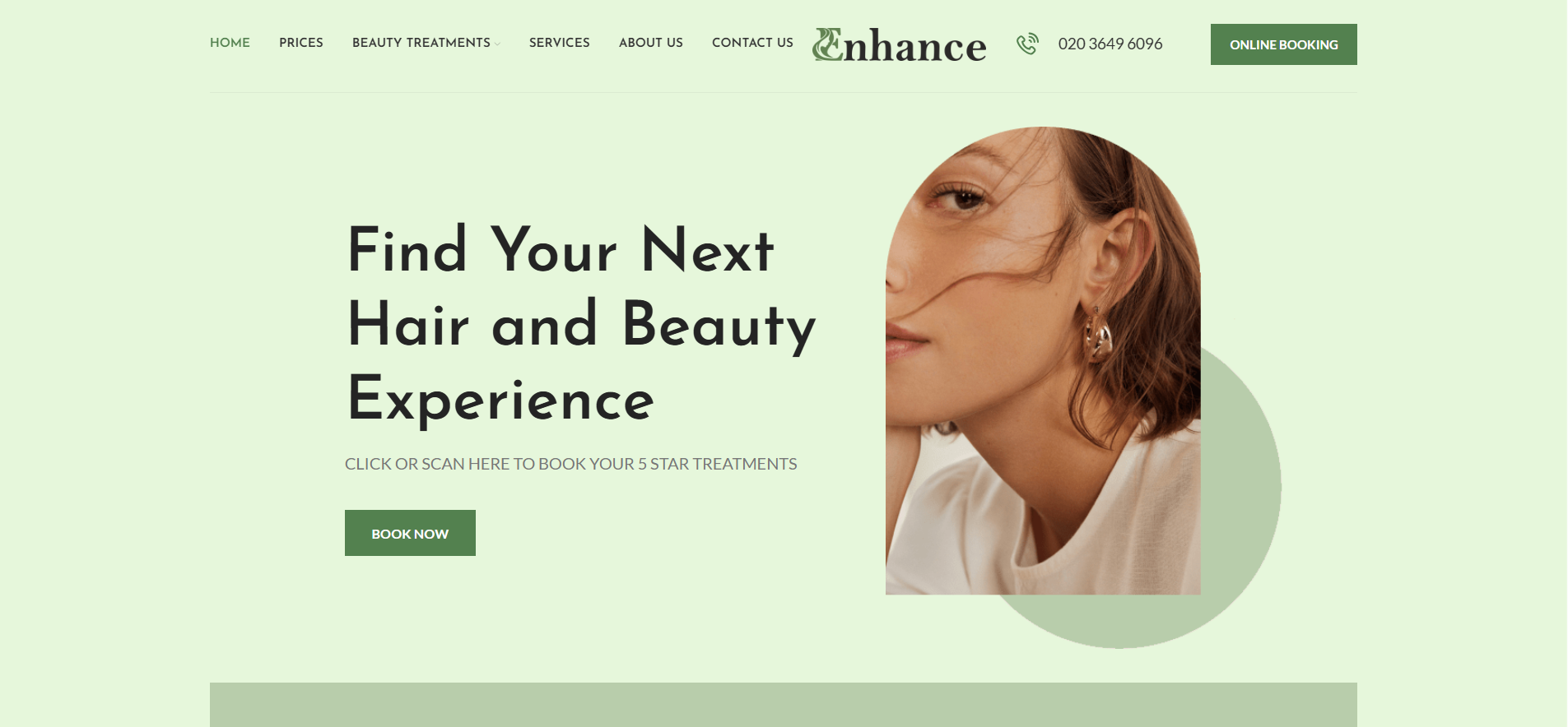 خدمات زیبایی ENHANCE